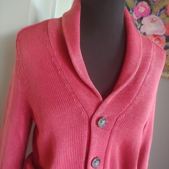 American Eagle Prep Fit Button Down Sweater XS - Picture 9 of 12